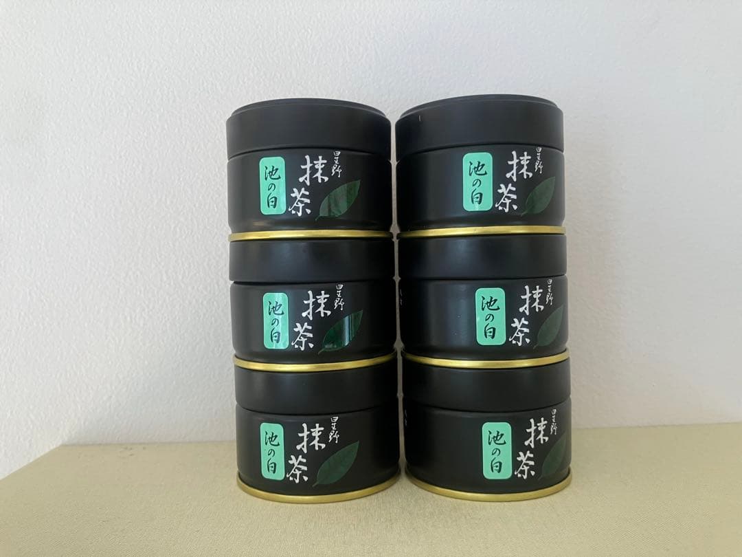 池の白 抹茶 20g缶 6個2026年07月09日 - メルカリ