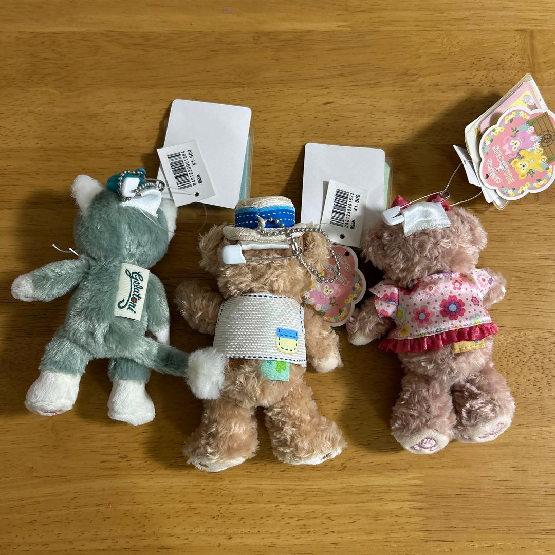 ☆ディズニー・ダッフィーシリーズ3体セット