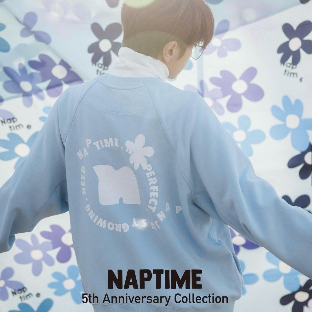 Naptime プルオーバースウェット ブルー Lサイズ - メルカリ