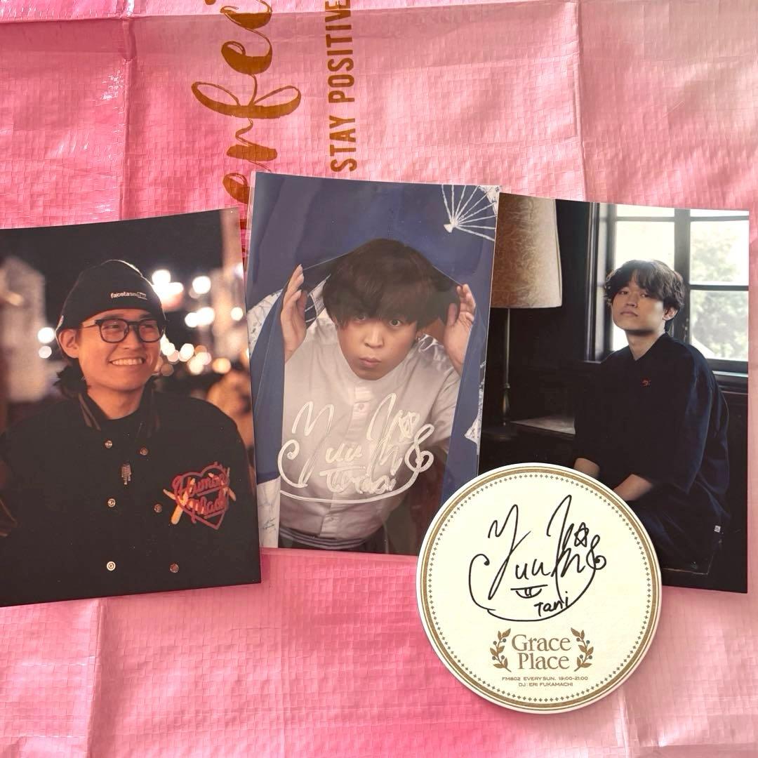 TaniYuuki FC限定ポストカード 直筆サイン入り - メルカリ