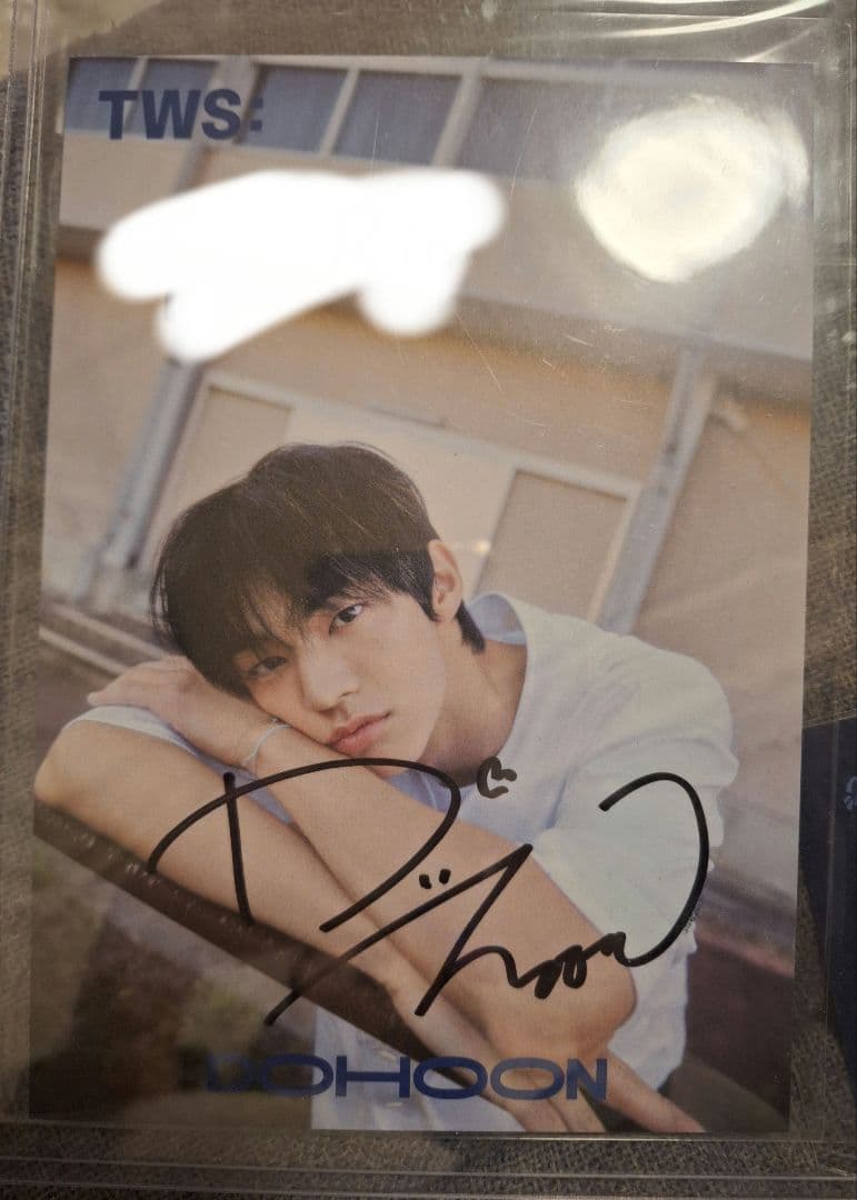 TWS オフラインイベント サイン会 ドフン 直筆 - メルカリ