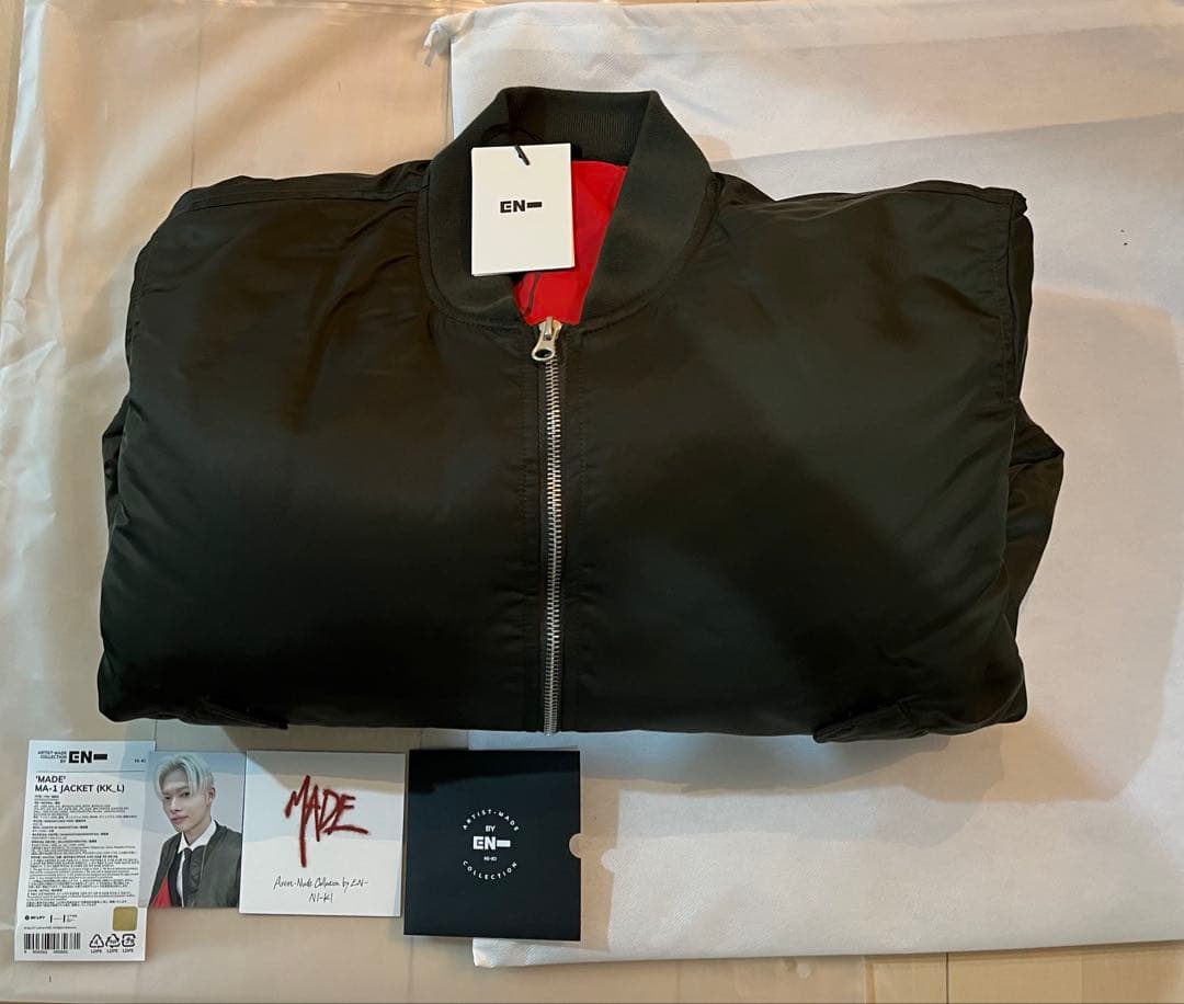 ENHYPEN Artist-Made NI-KI / ニキ MA-1（L） - メルカリ