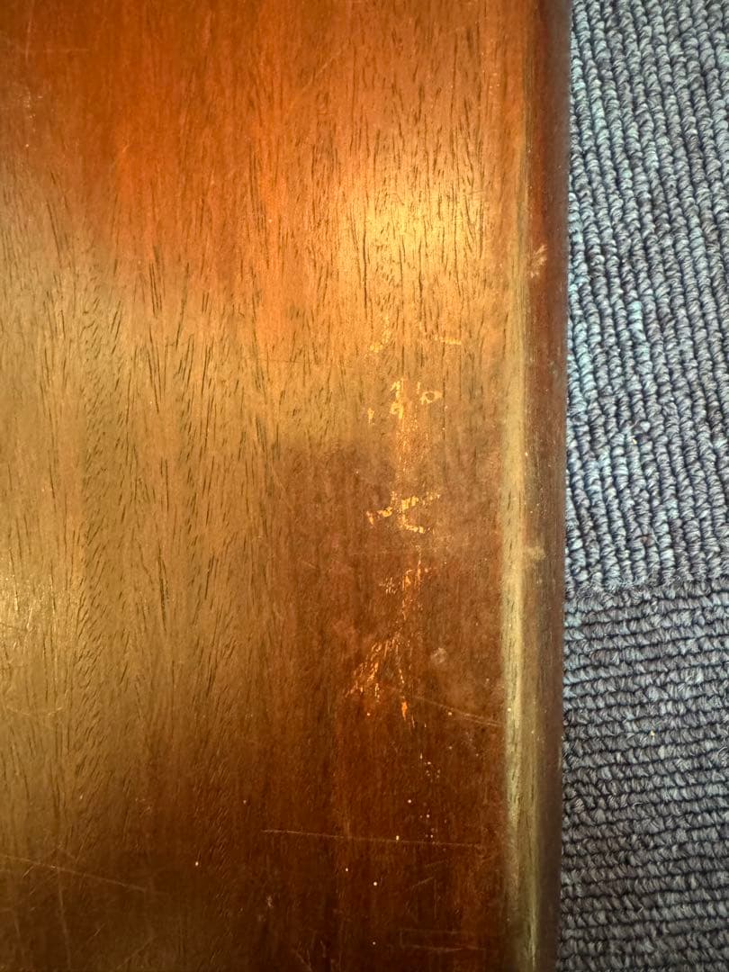 1962 唐木 煎茶盆 煎茶道具 古美術 古道具 アンティーク 木地盆 時代物