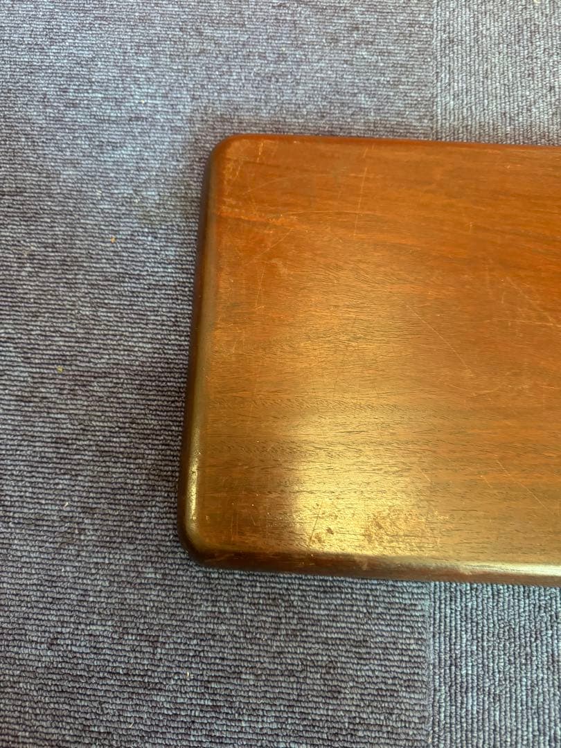 1962 唐木 煎茶盆 煎茶道具 古美術 古道具 アンティーク 木地盆 時代物