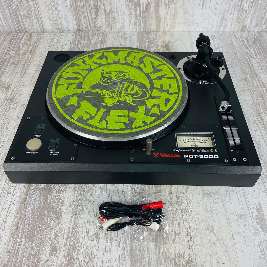 ベスタクス vestax PDT5000 ターンテーブル 新 デザイン