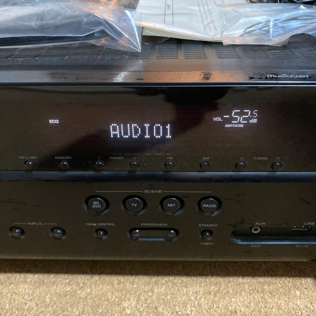 YAMAHA RX-V581 AVレシーバー 通電ok リモコン・アンテナ