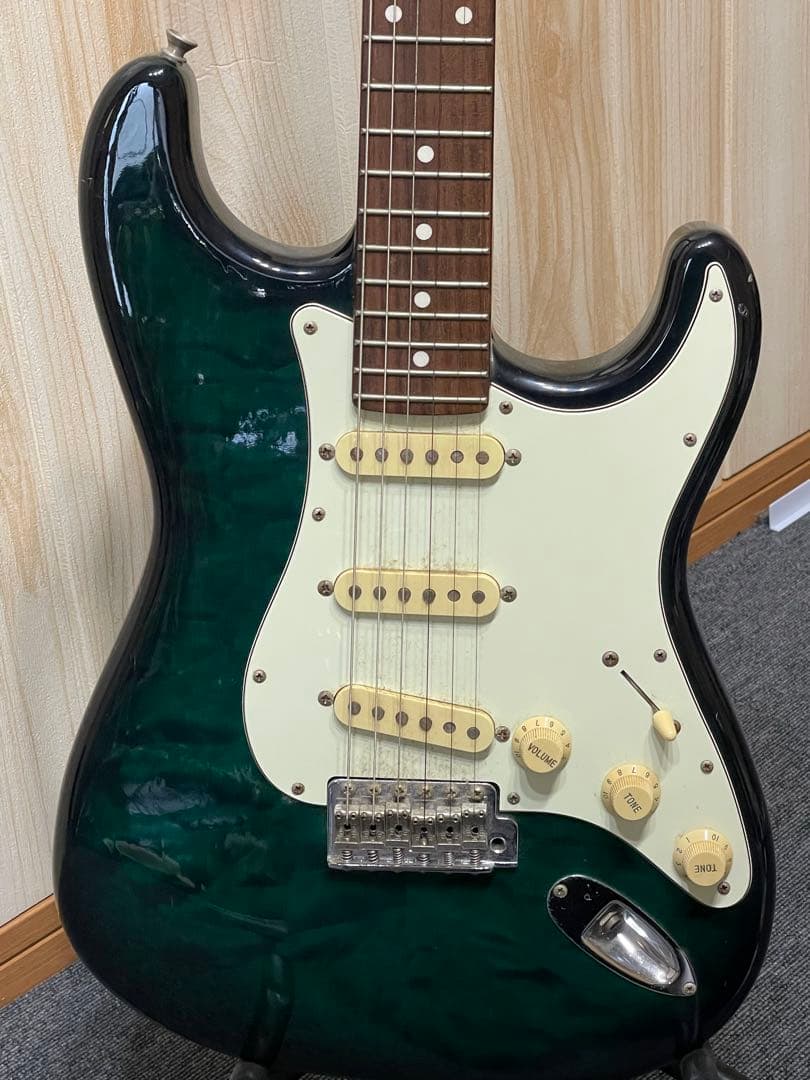 fender Japan ストラトキャスター ST62/QT グリーン