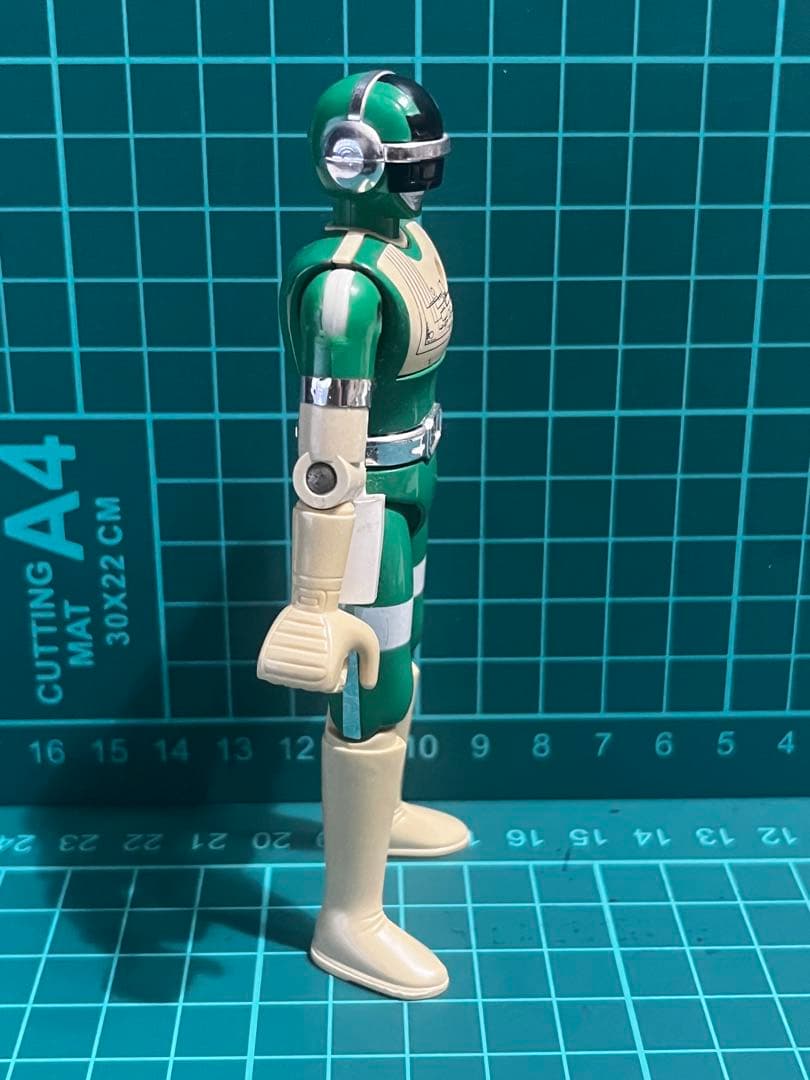 レトロ 超合金 超電子バイオマン グリーンツー 当時物 バンダイ GC-11