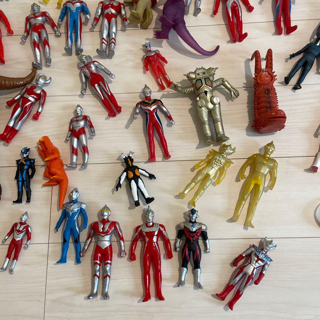 ウルトラマン　ソフビ　日本製　指人形　その他