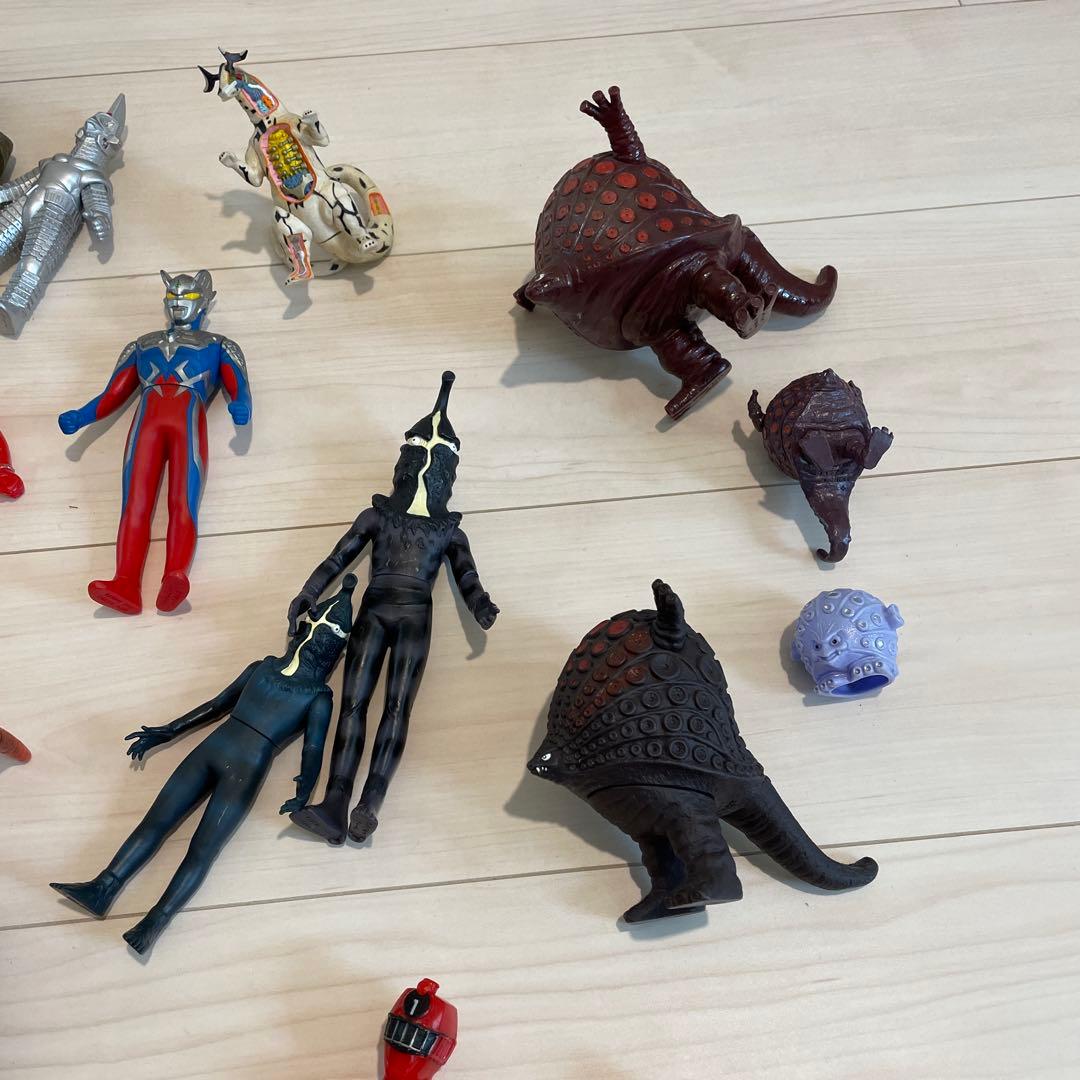 ウルトラマン　ソフビ　日本製　指人形　その他