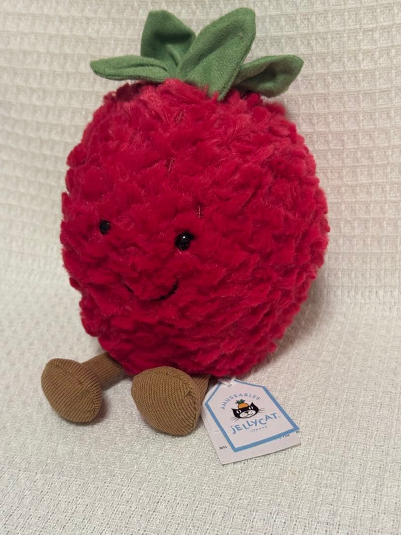 ジェリーキャット 果物　いちご　イチゴ　　strawberry ぬいぐるみ