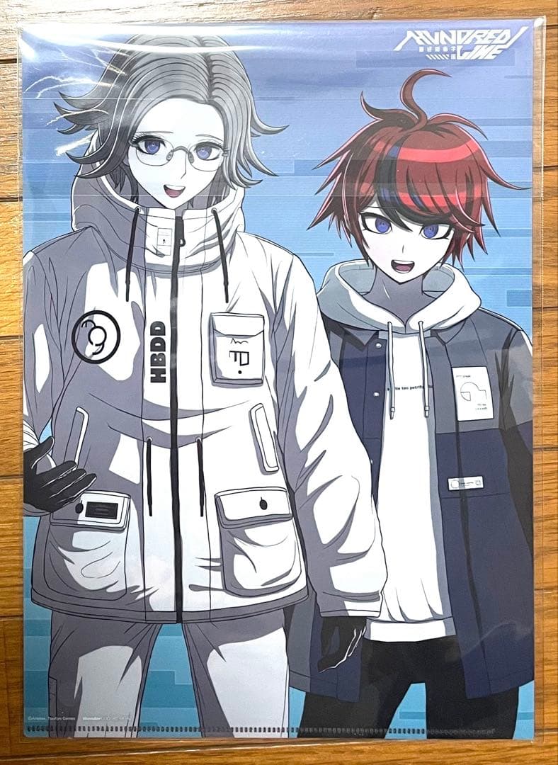 HUNDRED LINE 最終防衛学園　特典 クリアファイル　新品未開封 グッズ-クリアファイル】HUNDRED LINE -最終防衛学園- クリアファイル