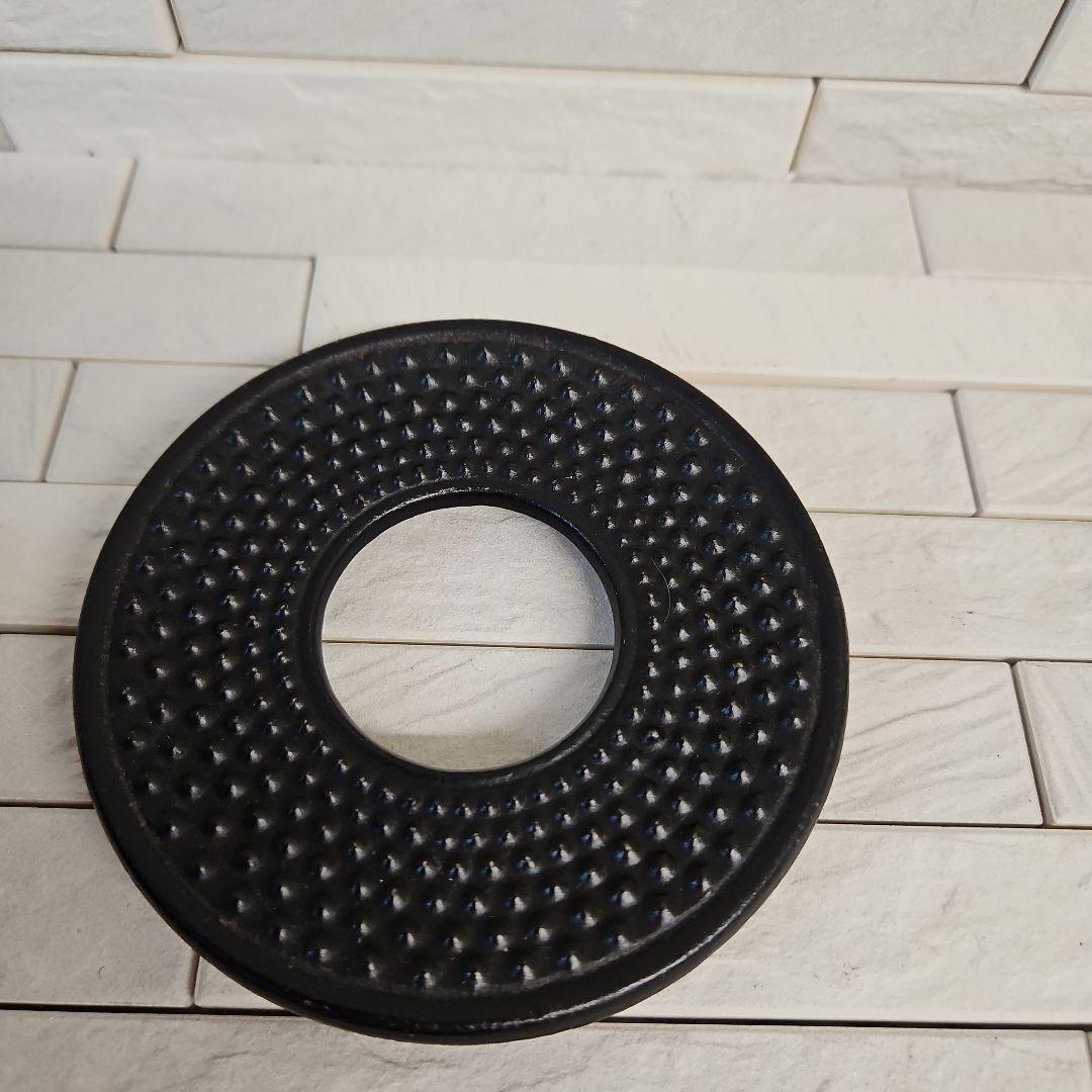 ◾南部鉄瓶 運南堂 鍋元 未使用 南部鉄器茶こぼし 未使用 美術