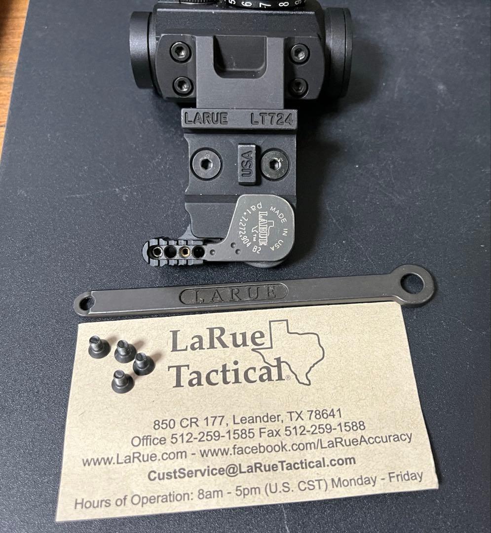 実物LaRue Tactical LT724 レプT2サイト付き