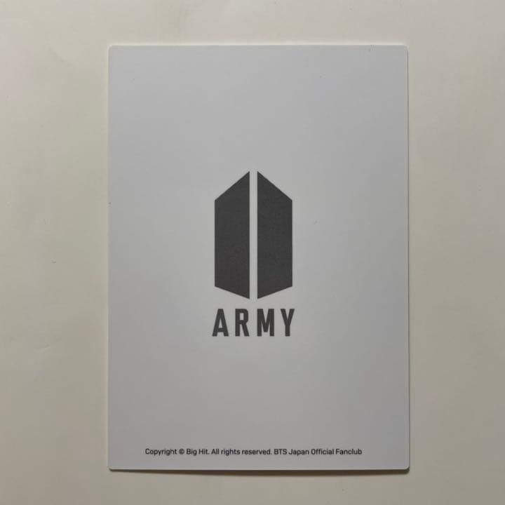 BTS テヒョン V テテ FC 継続 トレカ