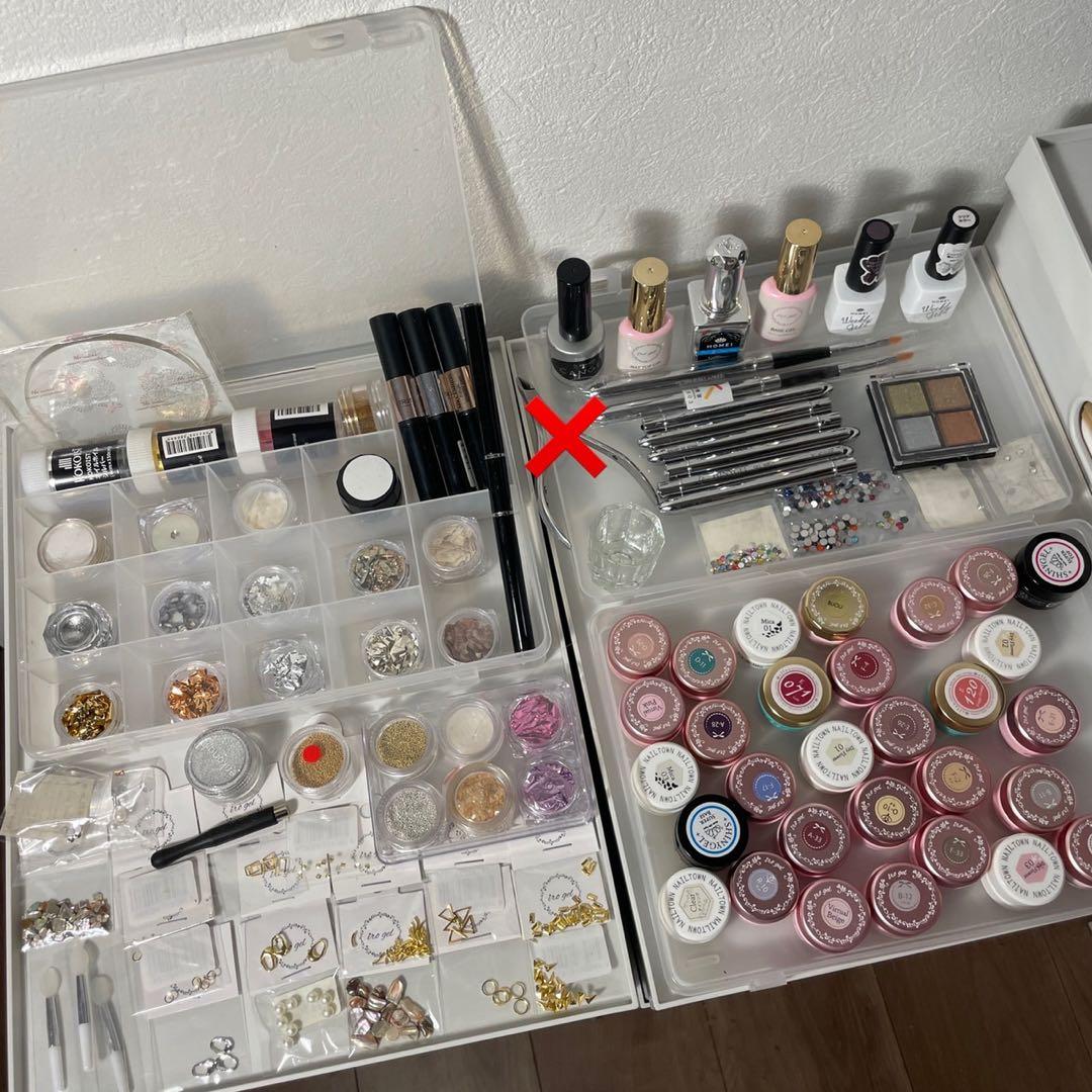 ジェルネイル 引退品 ネイルライト & リムーバー付き パーツ ネイル