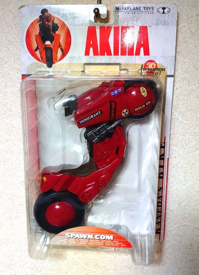 未開封】AKIRA アキラ 金田 バイク マクファーレントイズ フィギュア