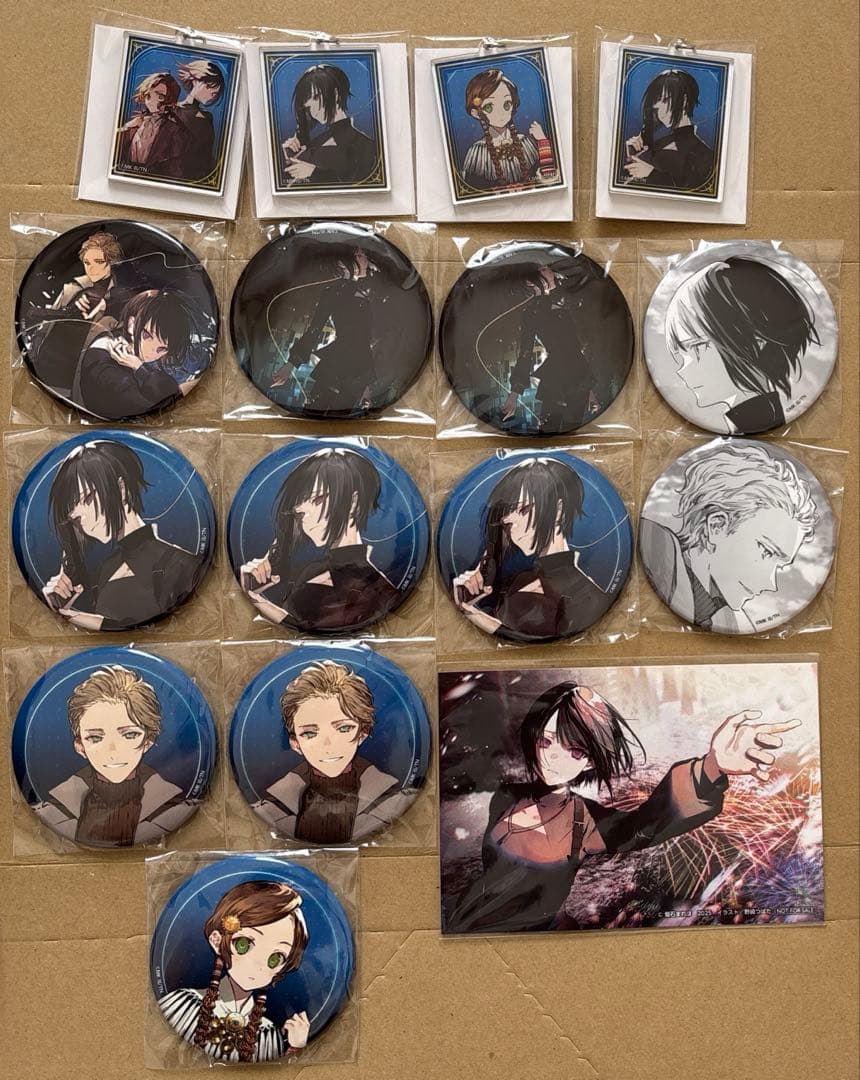 ユア・フォルマ くじ引き堂 オンラインくじ エチカ ハロルド 缶バッジ