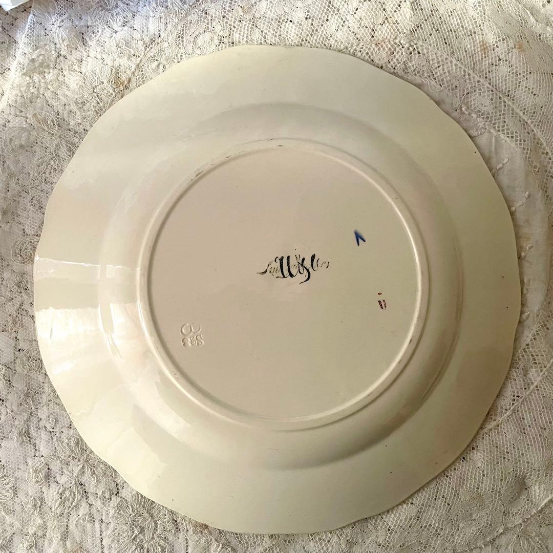 レア】サルグミンヌ フォンタンジュ多色プレートポリクロームフランス