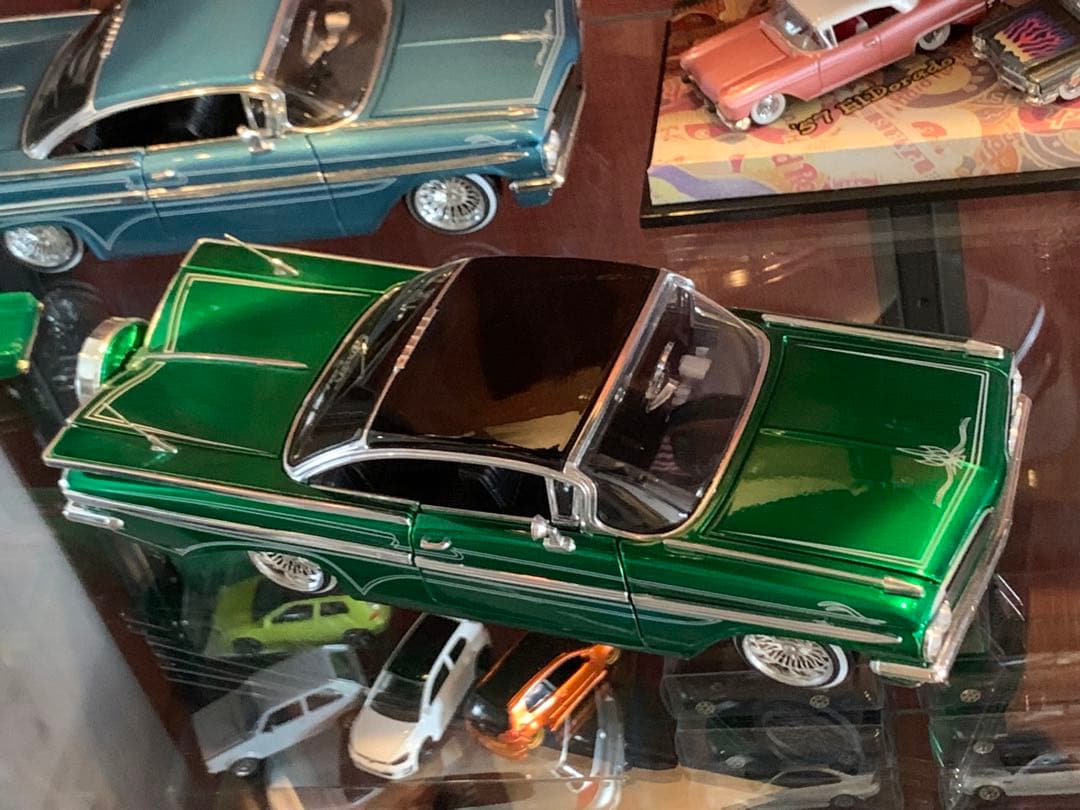 Jada 1/24 1959 シボレー インパラ ローライダー グリーン - メルカリ