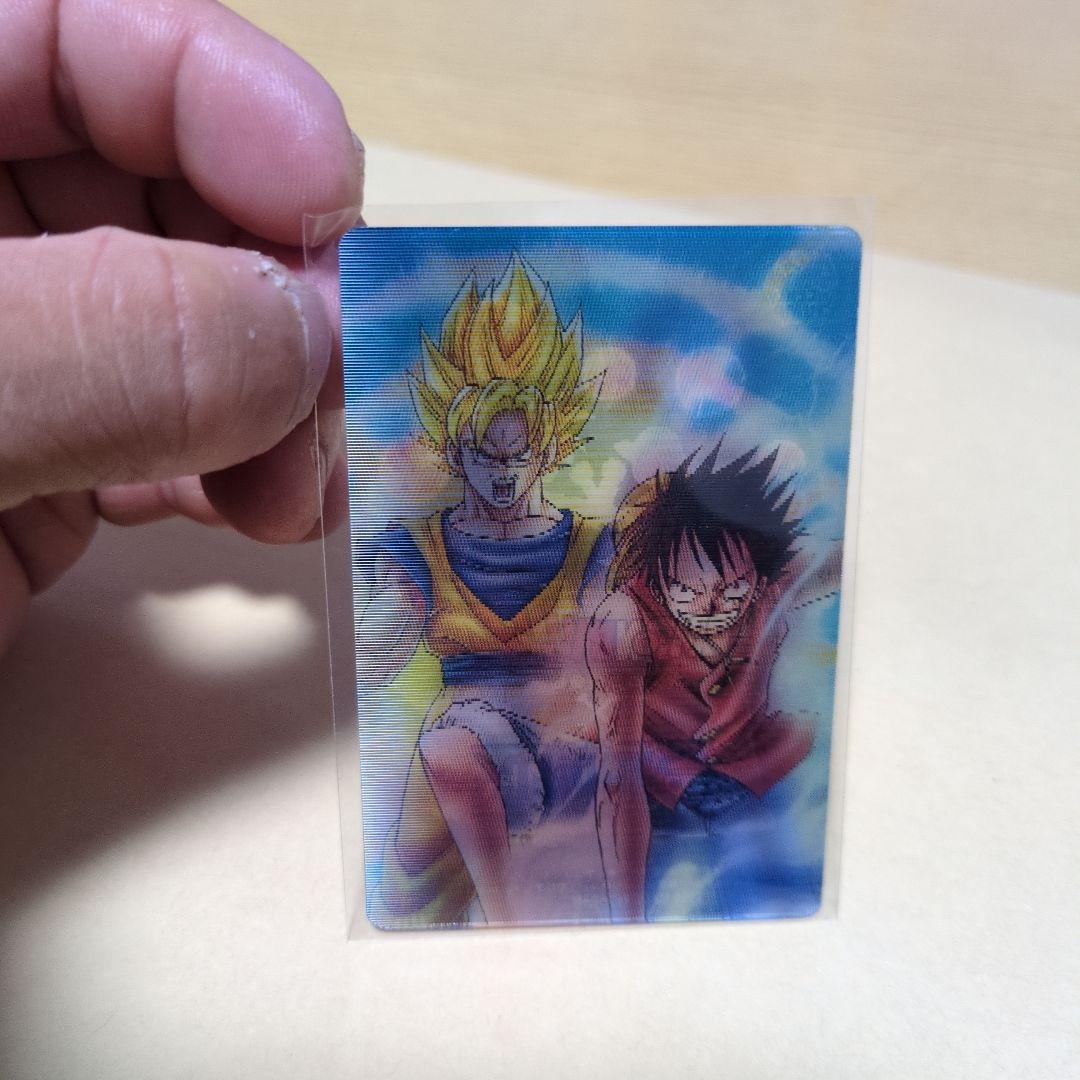 新品未開封　ドラゴンボール　ワンピース 40th コラボカード　孫悟空　エース