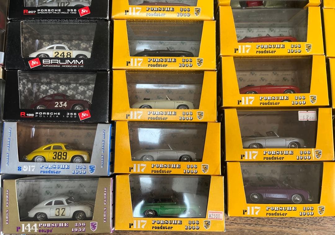 ポルシェ356 ブルム 1/43スケール