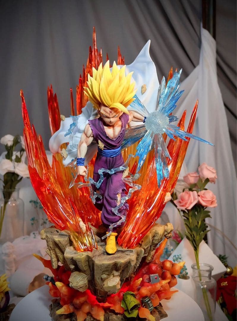 ドラゴンボール 孫悟飯 ガレキ ガレージキット スタチュー X③④