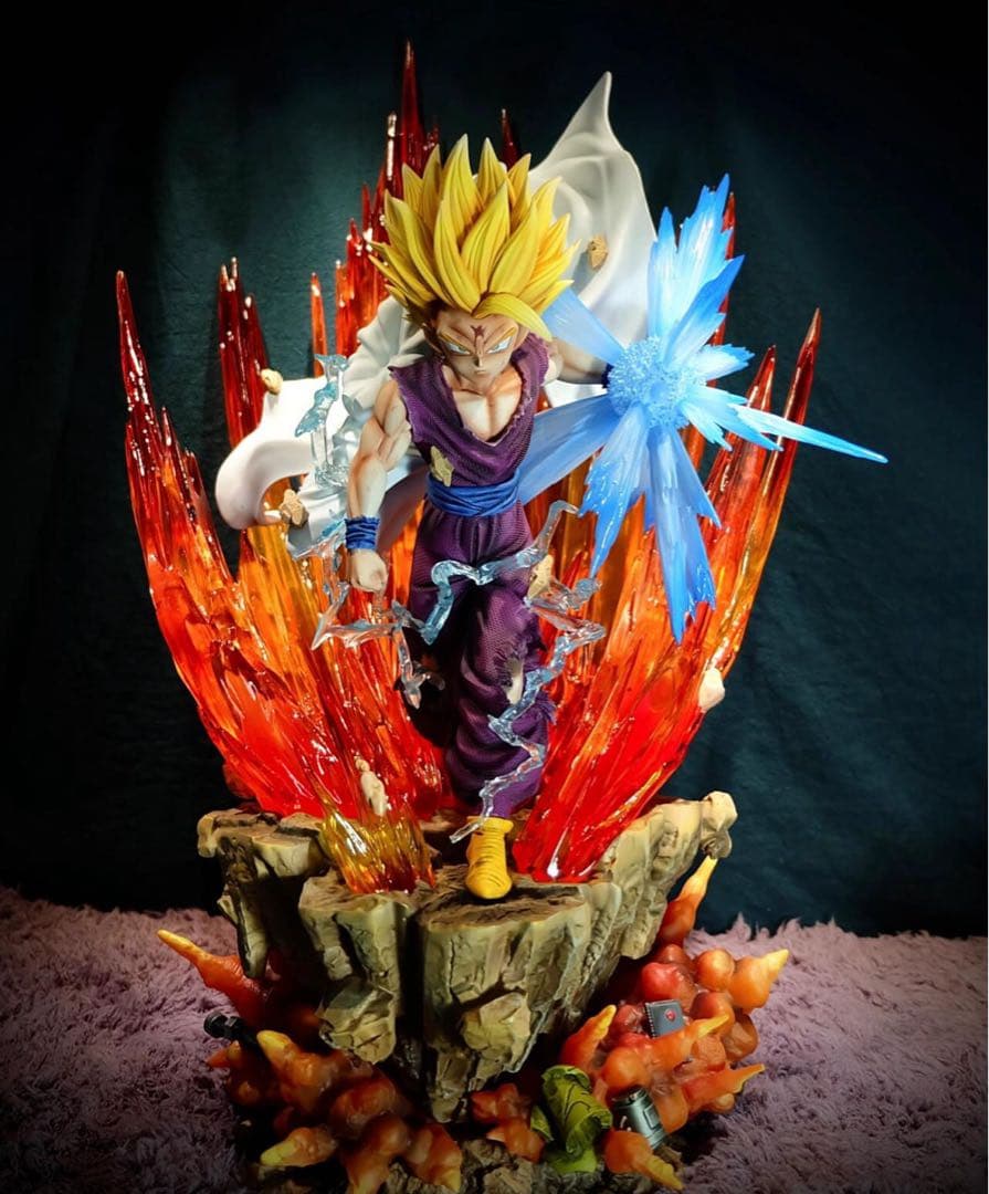 ドラゴンボール 孫悟飯 ガレキ ガレージキット スタチュー X③④