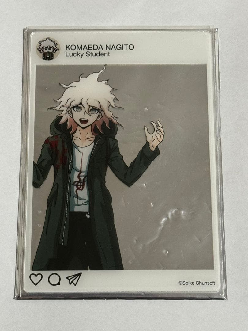 ダンガンロンパ 狛枝凪斗 SNS風 アクリルフォトカード