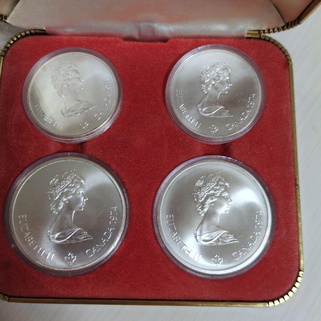 1976年モントリオールオリンピック記念銀貨セット - メルカリ