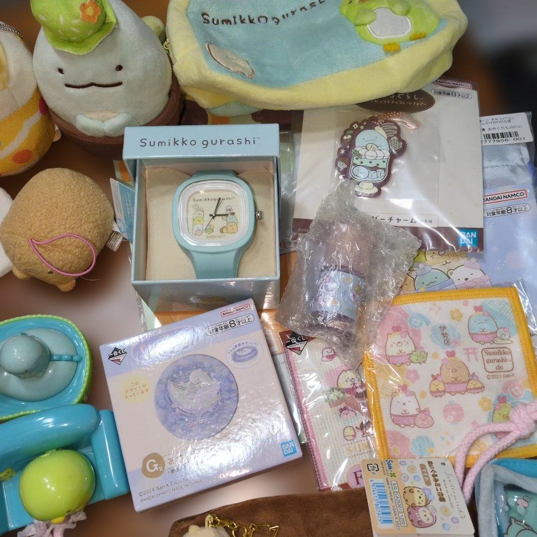 すみっコぐらし　グッズ　まとめ売り　てのりぬいぐるみ