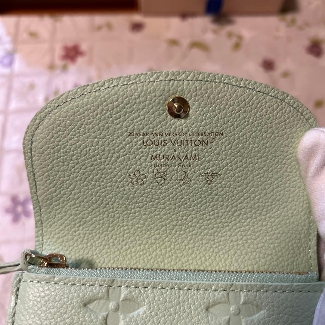 お値下げ中　新品　ルイヴィトン　村上隆　ポルトモネロザリ　入れカードケース