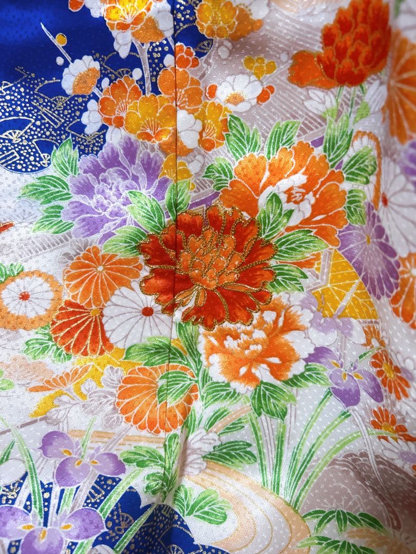 お買い得品♡七五三　7歳　女の子　フルセット　一式　ロイヤルブルー