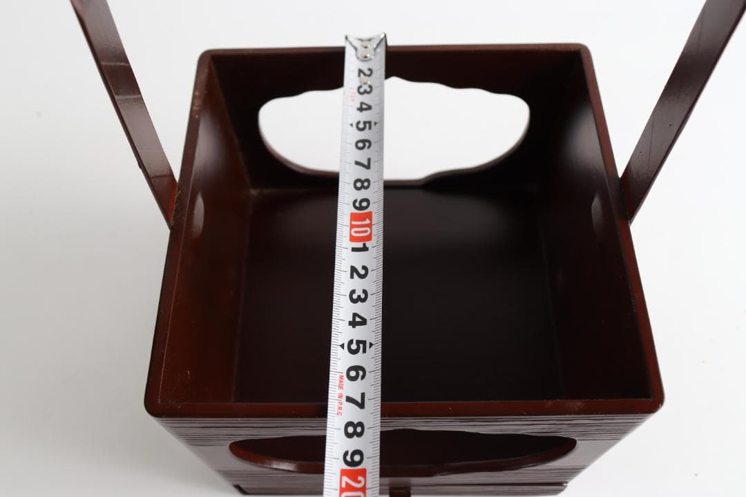 茶道具 海田宗恵 玄々斎好 香狭間透莨盆 共箱