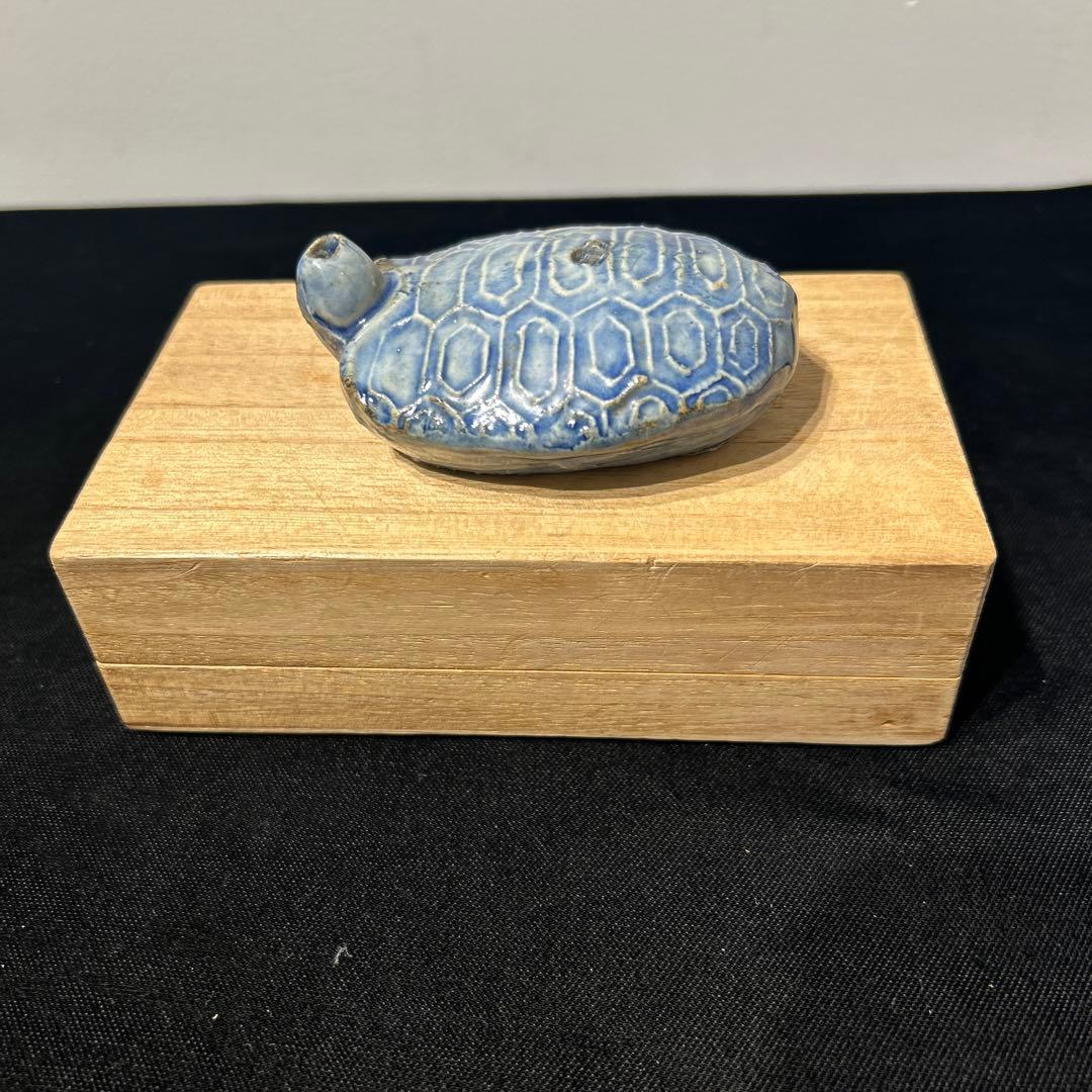 李朝 青磁 亀甲船 水滴 希少品の通販はau PAY マーケット - 輸入雑貨の