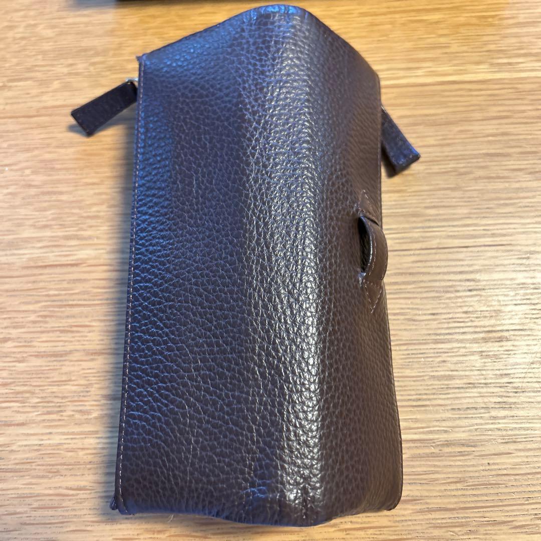 C COMPANY シーカンパニー ルポペンケース ダークブラウン