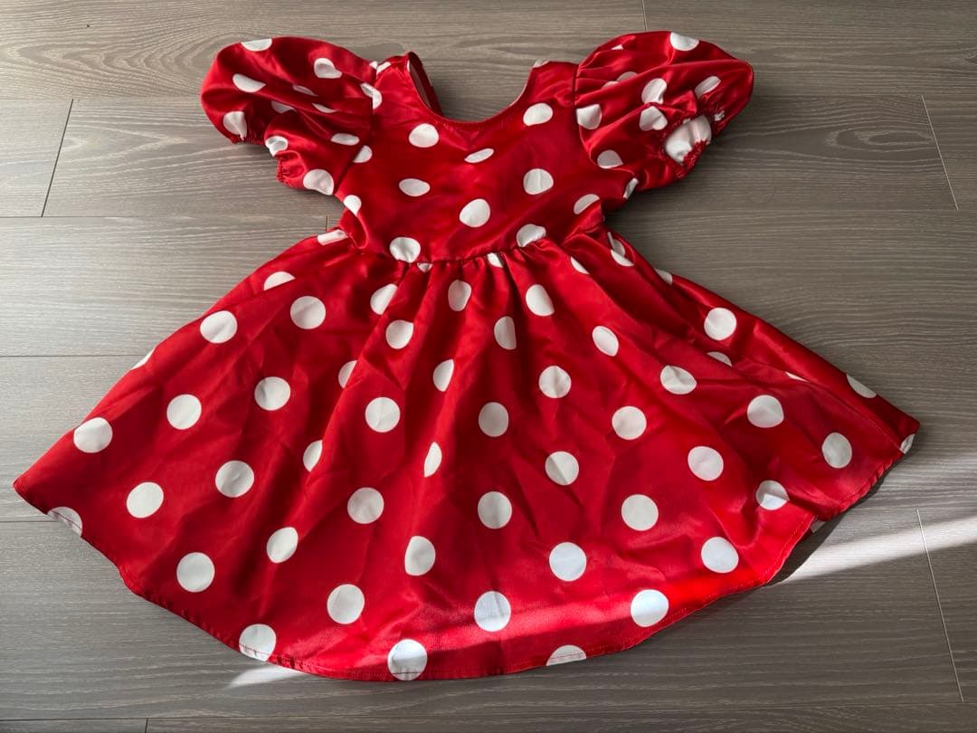 水玉ドレス ドット ミニー - メルカリ