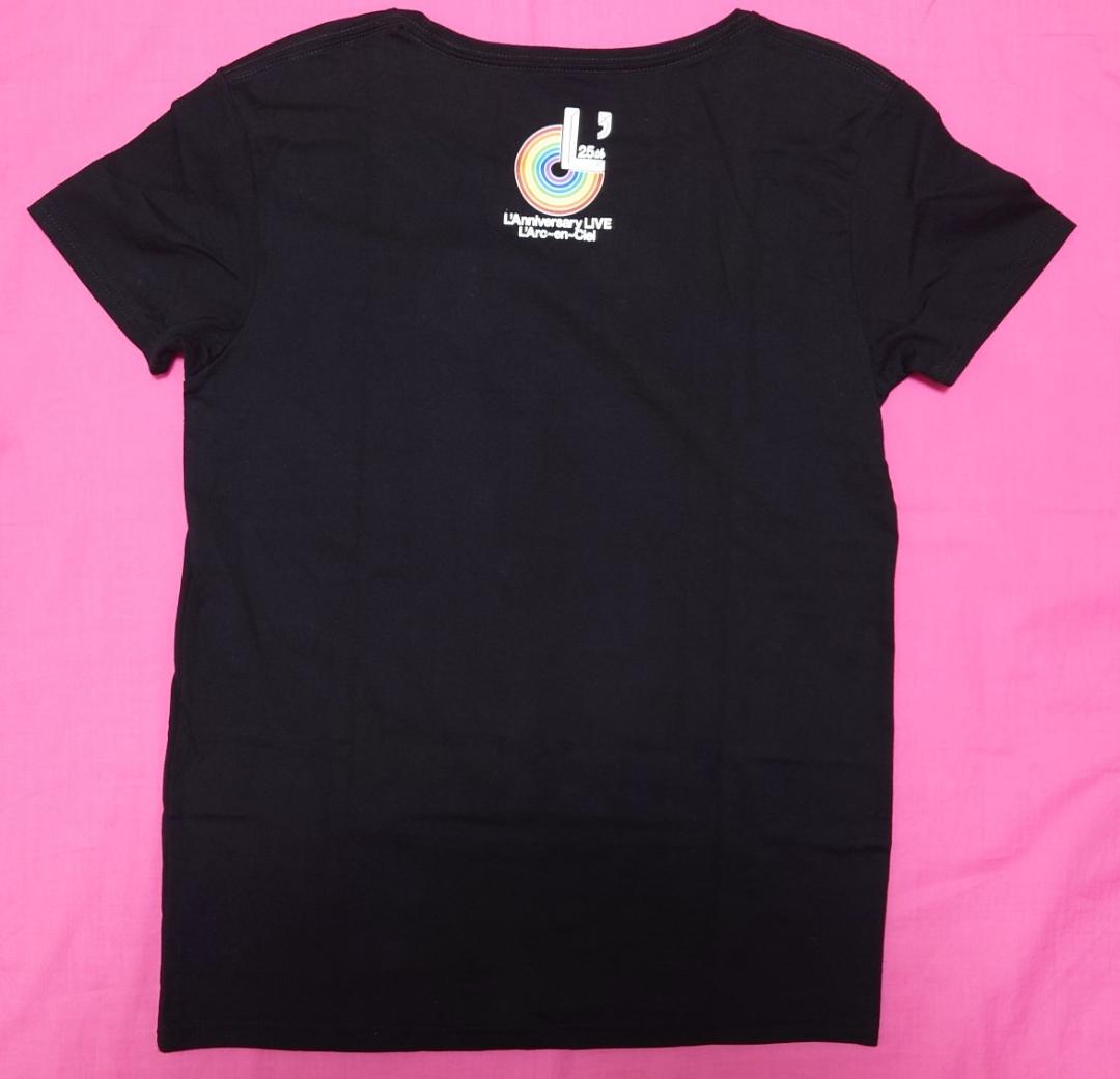L'Arc～en～Ciel黒旧ロゴTシャツSサイズ25周年ラニバLIVEラルク - メルカリ