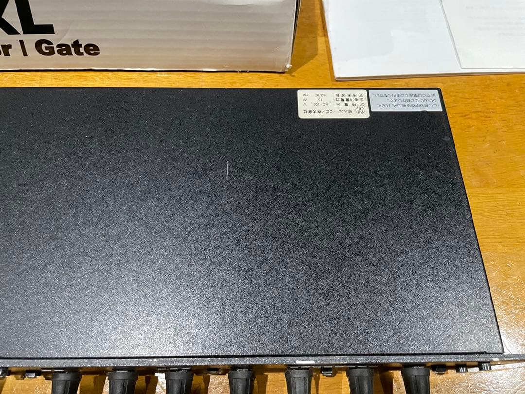 dbx 266XL コンプレッサー / ゲート