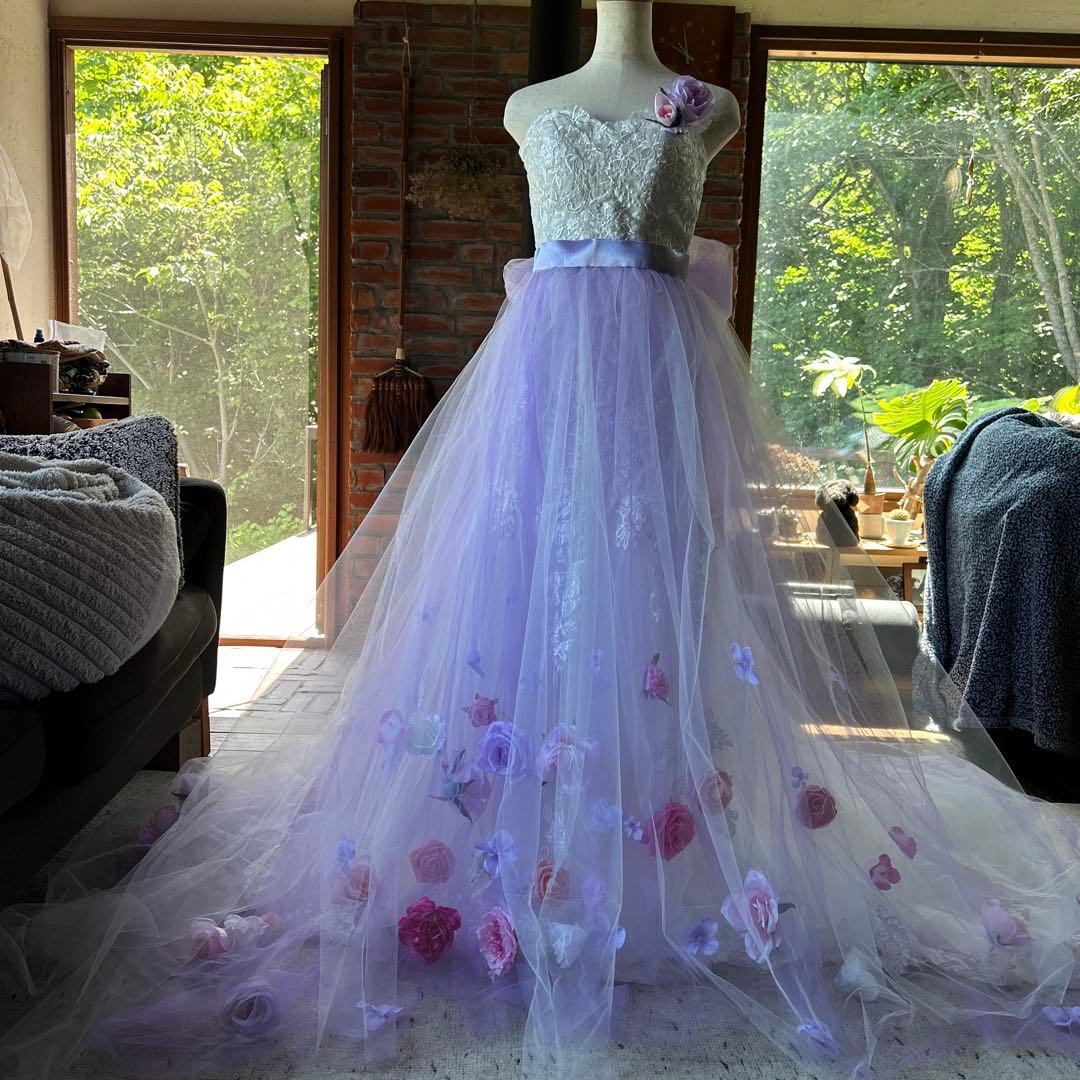 ぺ*こ様 ウエディングドレス用オーバードレス