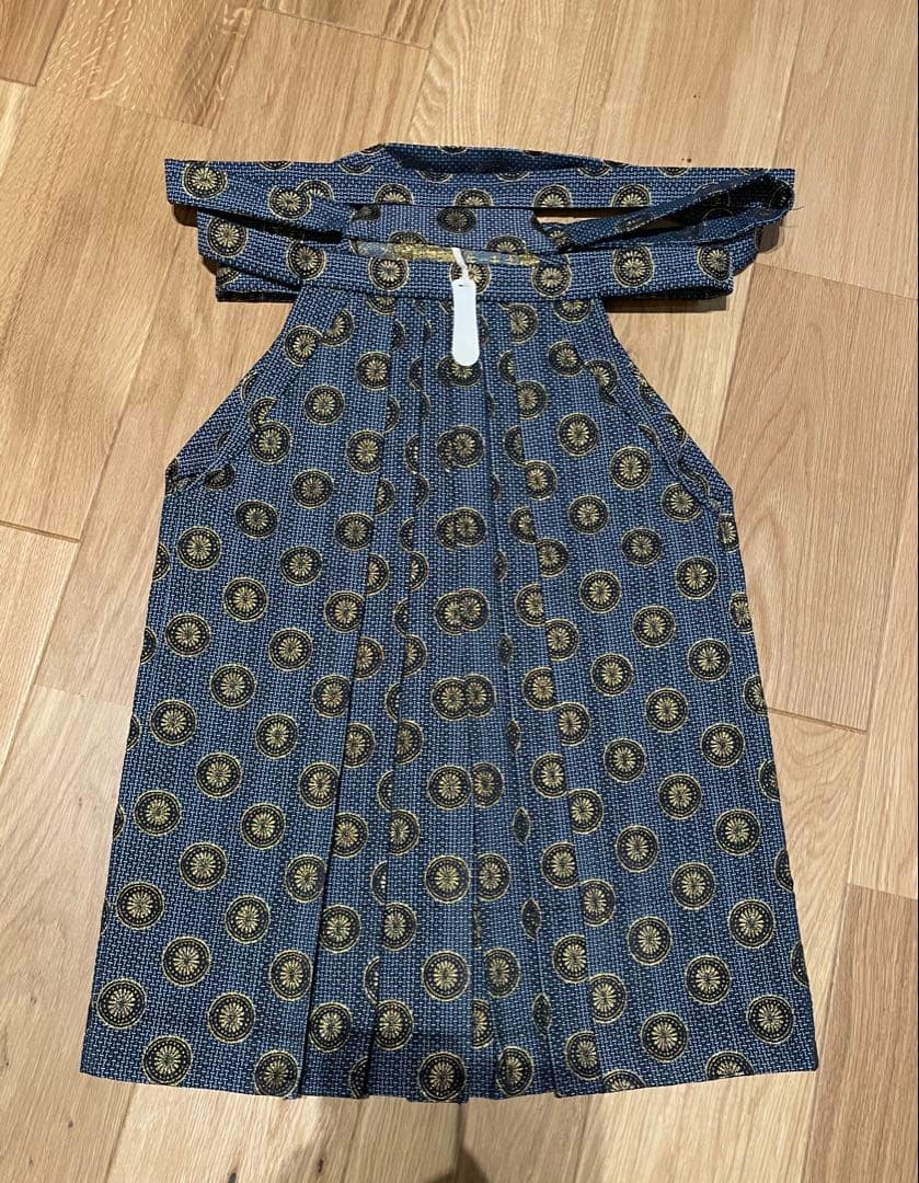 m*e様 七五三 子供用 着物 武士の鎧刺繍