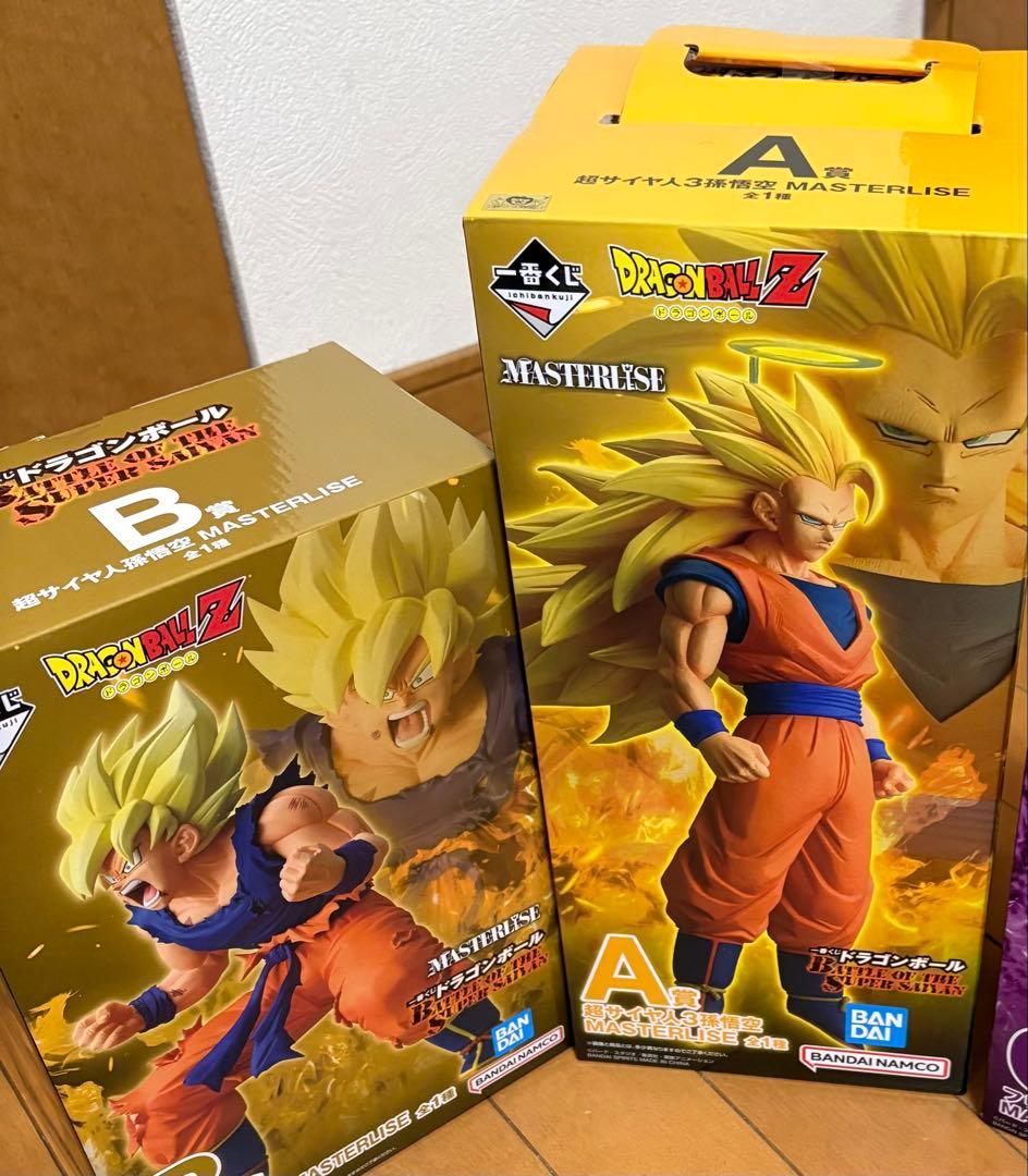 ドラゴンボールZ マスタライズ A・B セット 一番くじ 悟空 おまけ付き