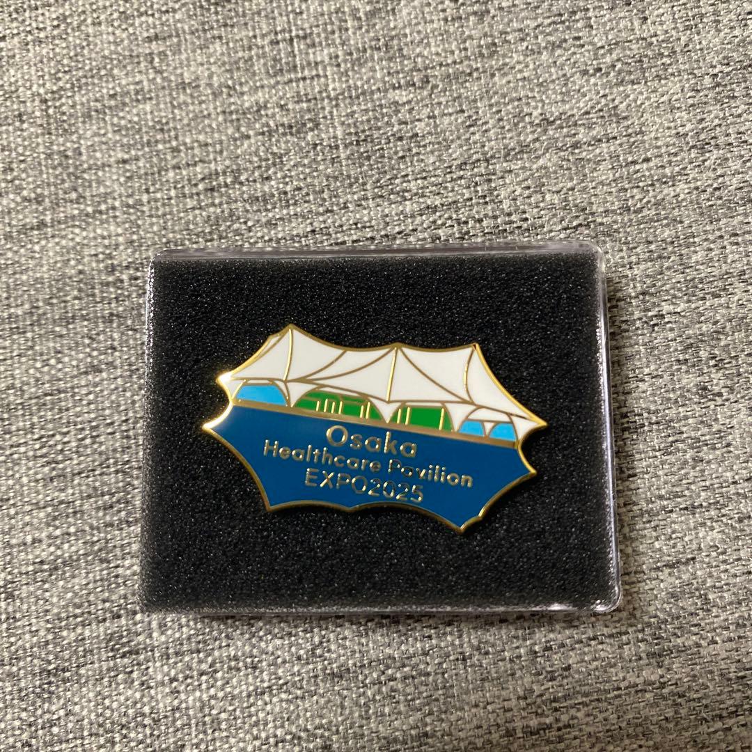 非売品】激レア 大阪・関西万博 大阪ヘルスケアパビリオンピンバッジ