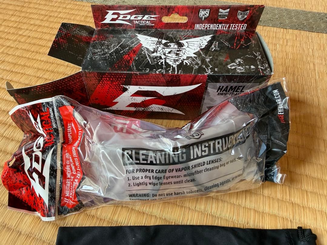 edge tactical HAMEL サンドTTフレーム クリア