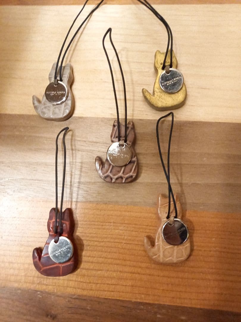 ボッテガヴェネタ アニマル ストラップ ネコ キャット 猫 5個セット