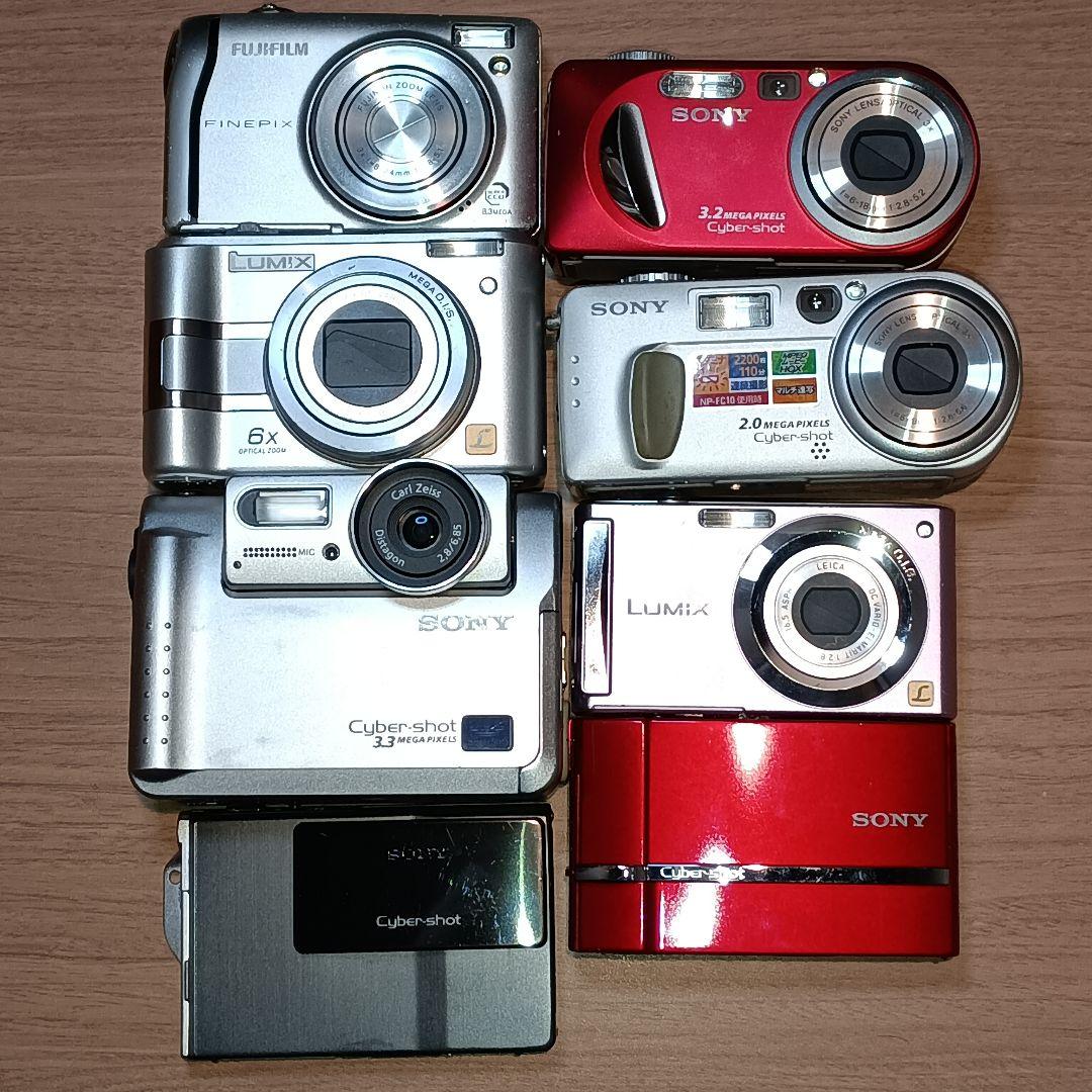 ジャンク】デジカメ8台セットまとめ - メルカリ