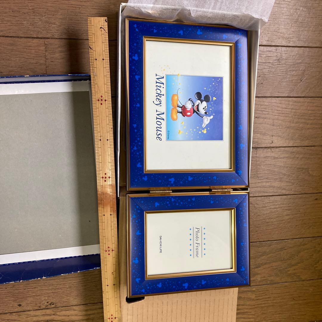 レア ミッキーマウス 二つ折りフォトフレーム - メルカリ