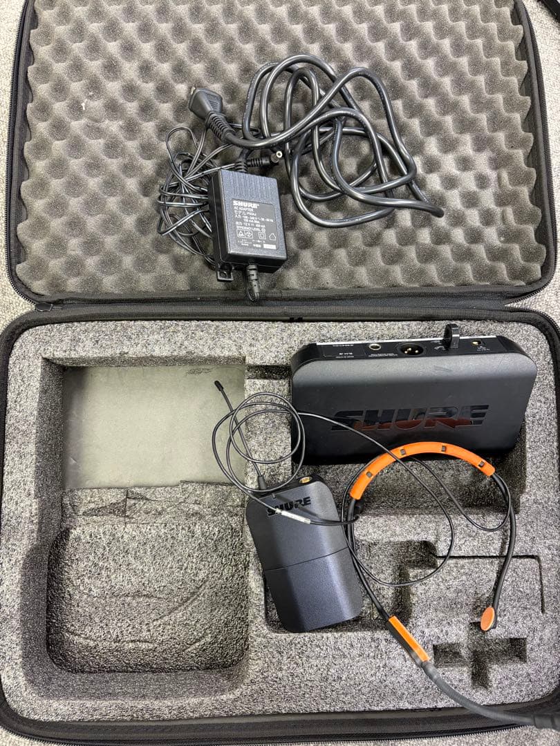 SHURE BLX14 ワイヤレスシステム ヘッドセット付き