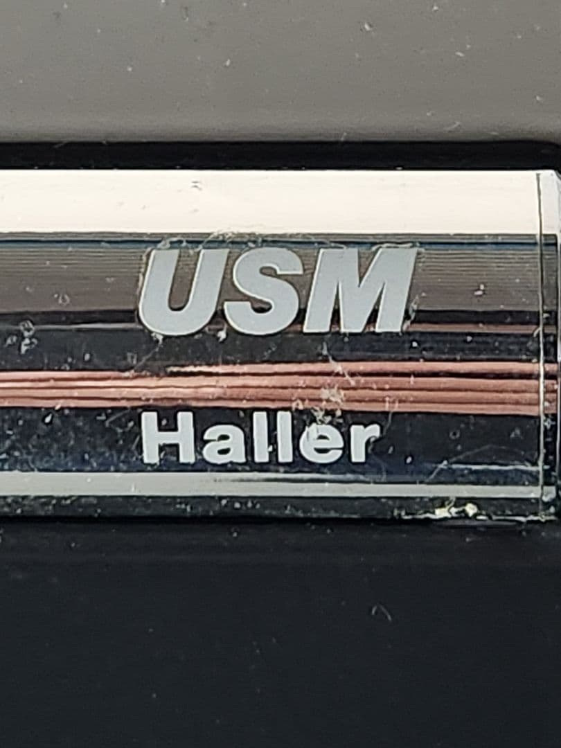 USMハラー☆3列3段キャビネット☆オープンラック、シェルフ☆ブラック