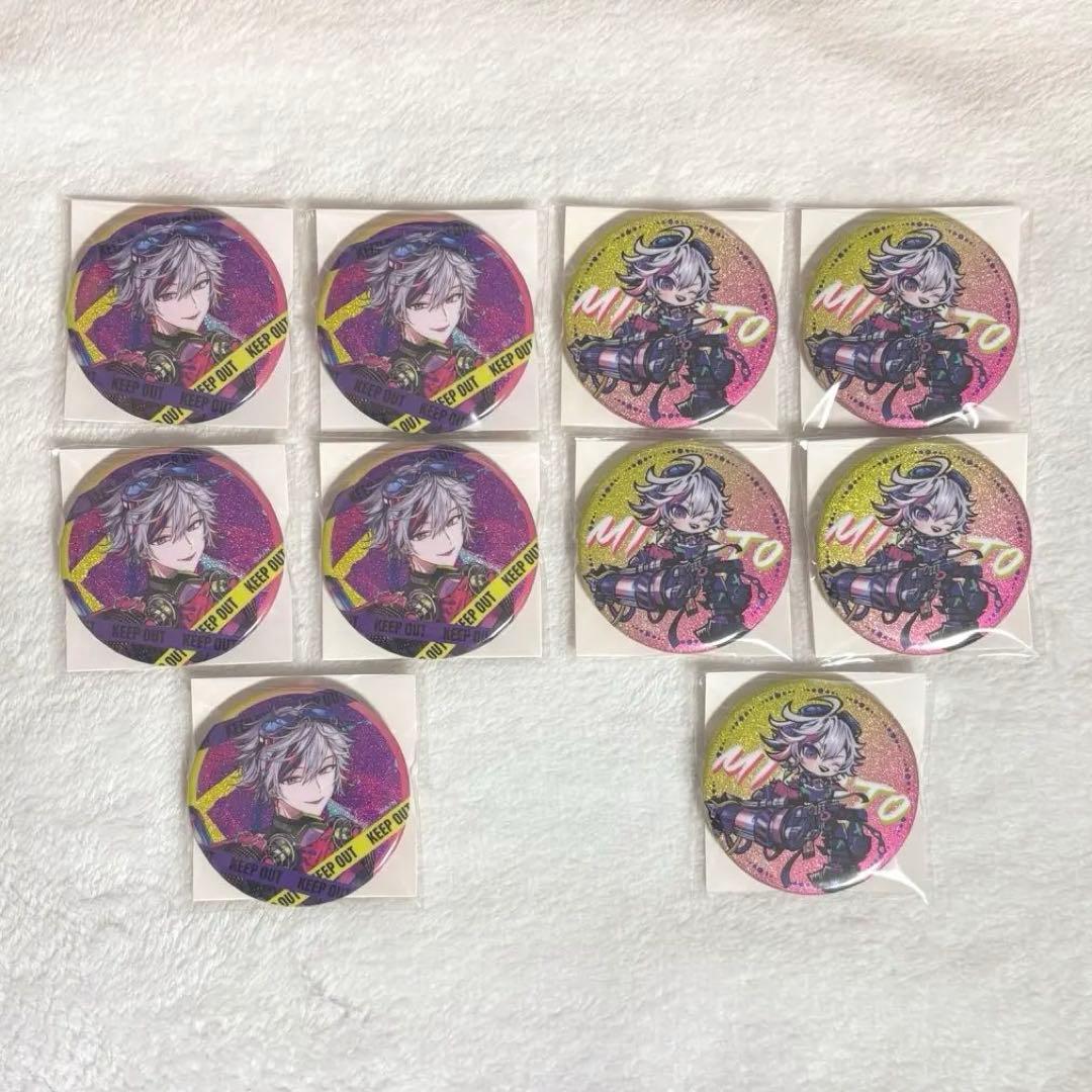 にじさんじ Stun Modeランダムグリッター 缶バッジ不破湊 ふわぐさ に
